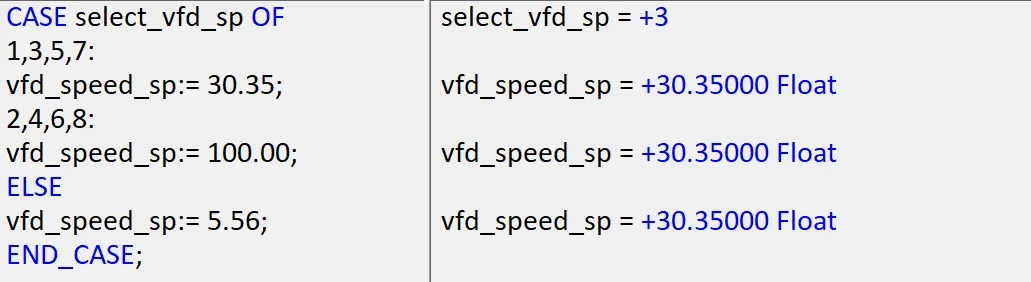 img/case of statement/OMRON CX-Programmer Structured Text case of statement example for different values.webp